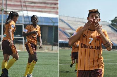 IWL 2020: Sabitra Bhandari Scores 5, Karishma Shirvoikar Bags Hat-trick as Gokulam Kerala FC Smash Kenkre FC