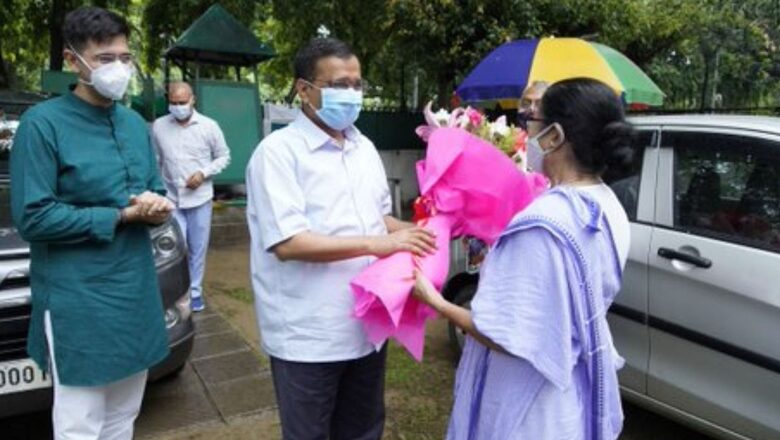Delhi CM Arvind Kejriwal Meets Mamata Banerjee, Discuss Political Issues
