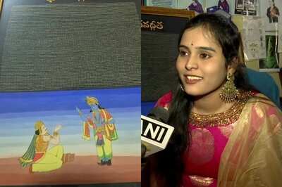 'It Took Me 150 Hours': Hyderabad Law Student Engraves Entire Bhagavad Gita on 4,042 Rice Grains