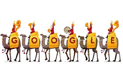 Google salutes India's Republic Day with a BSF camel contingent doodle