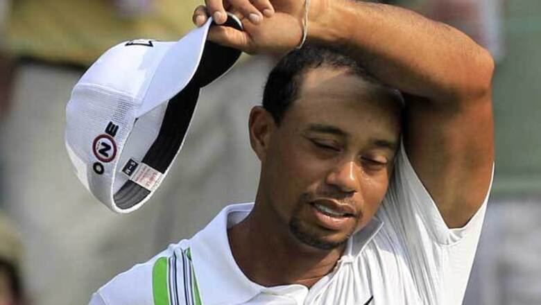 Tiger Woods misses cut at Greenbrier