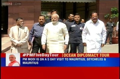 PM Narendra Modi to leave for five days trip to three island states today