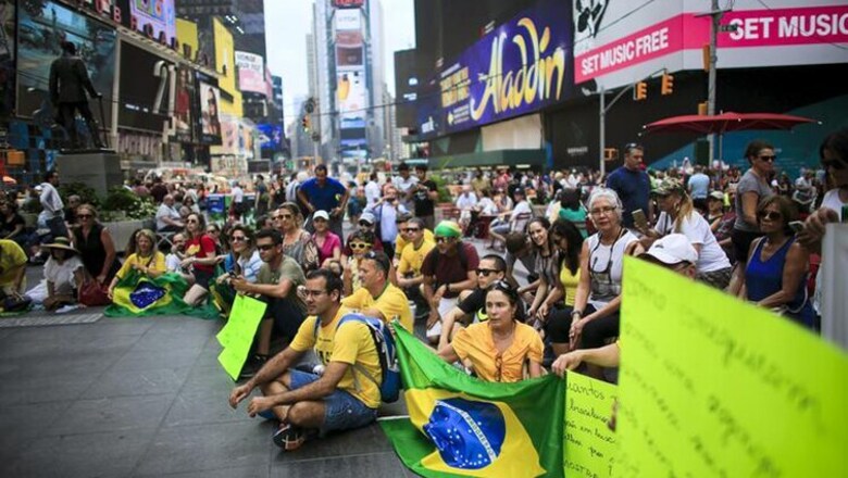 Brazil street protests demand Rousseff impeachment