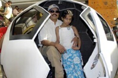 Hyderbad engineer makes soccer shaped car