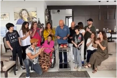 Hrithik Roshan, Sussanne Khan Join Family Members to Celebrate Rakesh Roshan's Birthday