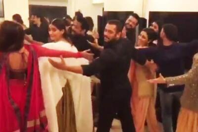Salman Khan and the cast of 'Prem Ratan Dhan Payo' dance to DDLJ songs; SRK and team 'Dilwale' reply with a dubsmash on PRDP title track