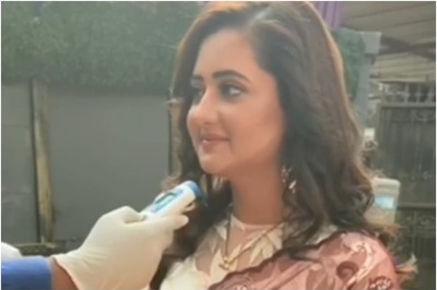 Rashami Desai Gets Her Temperature Checked on Naagin 4 Sets Amid Coronavirus Spread