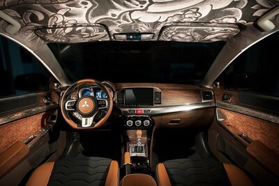 Mitsubishi Lancer Ralliart Allroads Ronin gets Japanese Tradition Inspired Cabin by Vilner [Video]