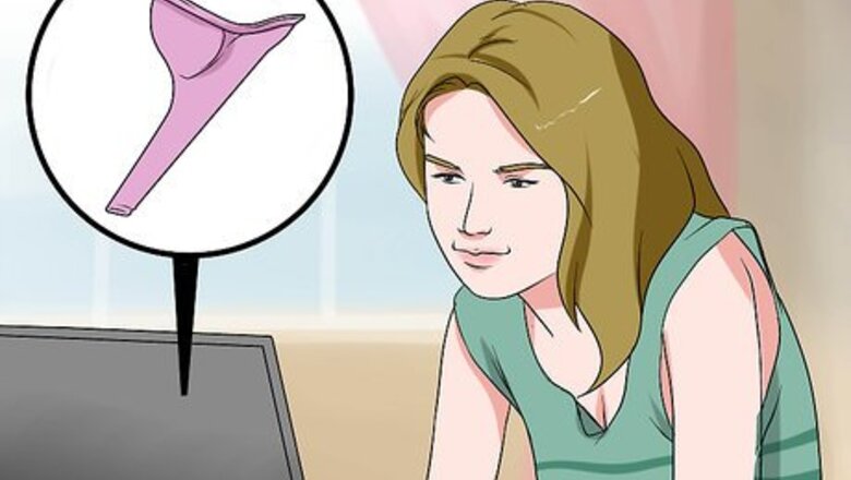 How to Stand to Pee With a Device