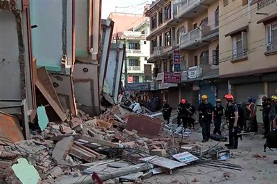Two mild aftershocks recorded in Nepal
