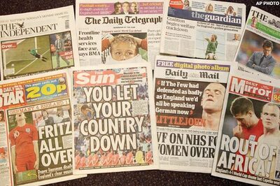 British tabloids rip apart 'awful' England