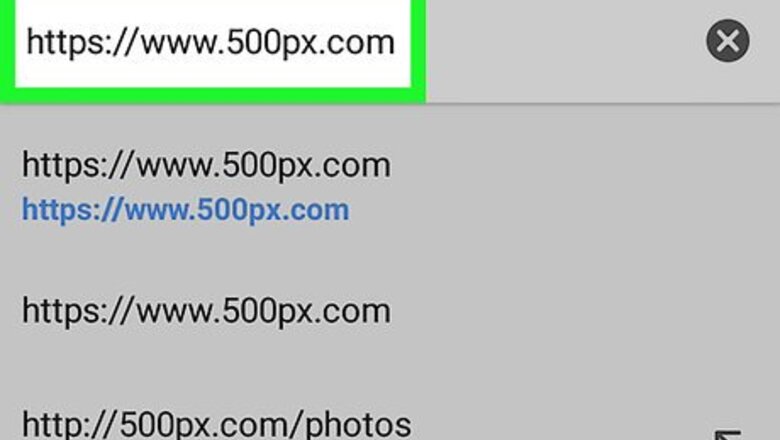 How to Sell Photos on 500px on Android