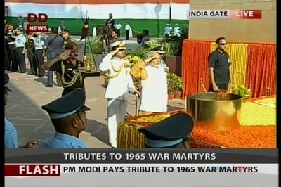 Modi pays tribute to martyrs of 1965 Indo-Pak war