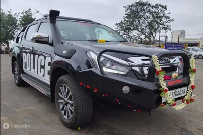 Karnataka Police Inducts Modified, Heavy-Duty Isuzu D-Max V-Cross Pickup Trucks: Watch Video