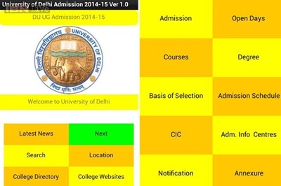 Students can now use mobile app to fill forms for Delhi University courses