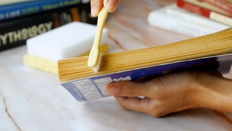 How to Clean a Dirty or Stained Book