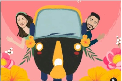 Gauahar Khan and Zaid Darbar Post Their Cute Lockdown Love Story in Animated Version