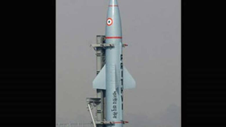 Two Prithvi-II ballistic missiles test-fired