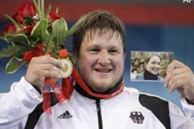 Germany's Steiner wins +105kg weightlifting gold