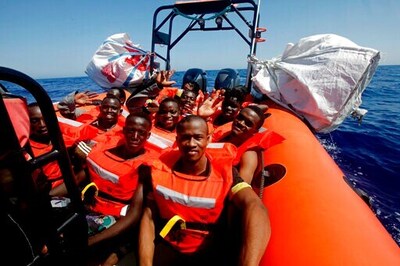 Ships Rescue 190 Europe-bound Migrants Off Libya