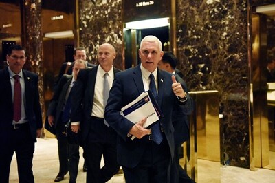 US Vice President-Elect Meets Leaders of Congress