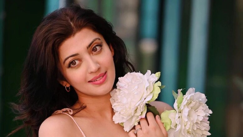 In Latest Photoshoot, Pranitha Subhash Looks Pretty In Peach; Check It Out