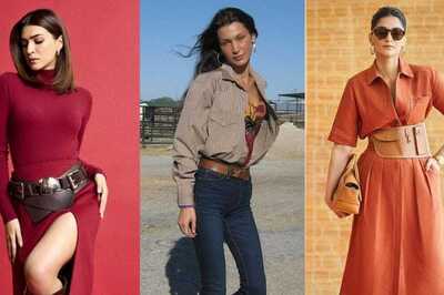 How To Style A Belt? Take Cues From Kriti Sanon, Bella Hadid And Sonam Kapoor