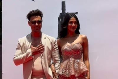 Aayush Sharma And Sushrii Mishraa Make Stylish Entry At Ruslaan Trailer Launch Event