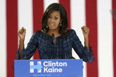 Michelle Obama Bats For An 'Adult' in White House