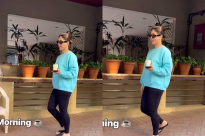 Kareena Kapoor Khan Enjoys Coffee, Kicks Off Sunday Morning In A Comfy Sweatshirt