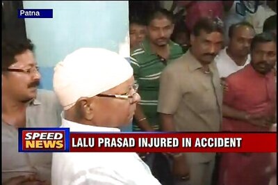 Lalu Prasad injured in accident, sustains injuries in his head, face