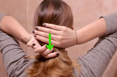 How to Create a Ribbon Wrapped Ponytail