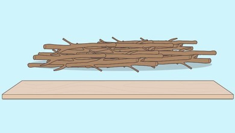 How to Build a Miniature Faux Log Cabin