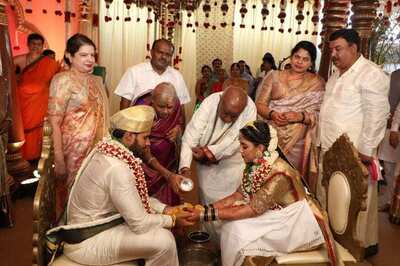N95 Masks as Accessory, Social Distancing Missing: Wedding of HDK's Son Amid Lockdown Under Scanner