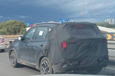 2023 Kia Sonet Facelift Spied Again Ahead Of Launch, Clear Images Inside