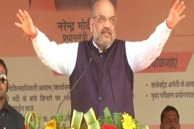 Amit Shah Rally LIVE: BJP Chief Attacks Rahul Gandhi, Says Focus on Amethi Not Gujarat