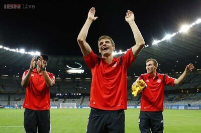 World Cup 2014: Germany receive heroes welcome from Brazilians near base