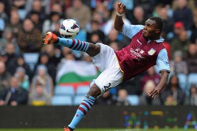 Tottenham target Villa striker Benteke
