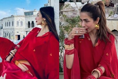 Malaika Arora Looks Like a Vision in Red as She Vacays in Turkey; See Pics