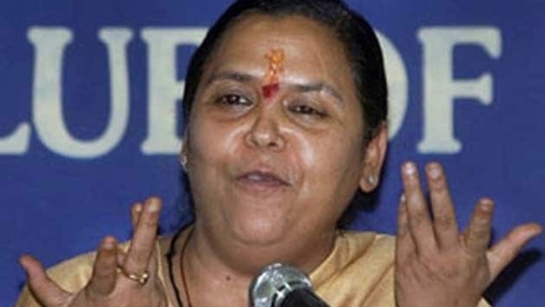 Uma Bharti's jet makes emergency landing after it runs out of fuel