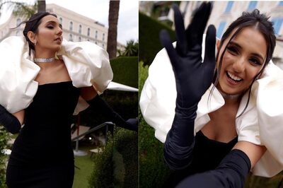 Cannes 2023: Masoom Minawala Exudes an Ethereal Look In a Stunning Black Bodycon Dress