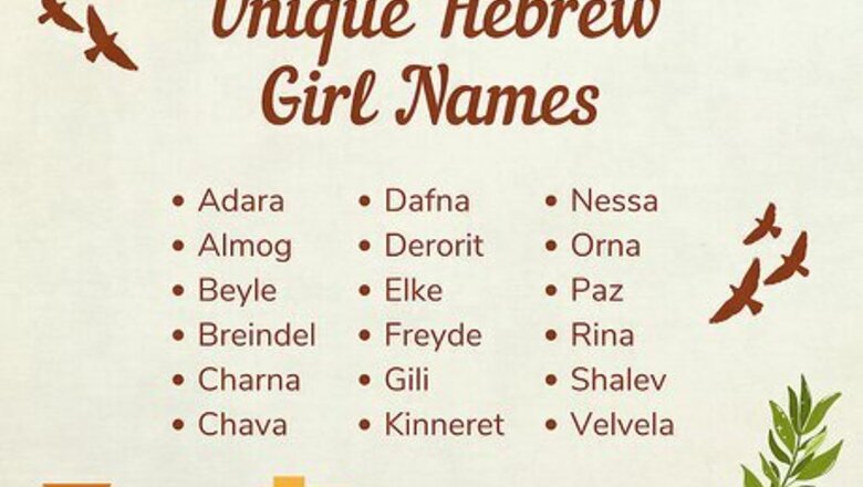 215+ Common Jewish & Hebrew Girl Names (with Meanings)