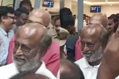 Rajinikanth Arrives in Vijayawada Ahead of Chandrababu Naidu's Swearing-in Ceremony; Fans Chant 'Thalaivaa'