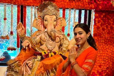 Inside Sara Ali Khan’s Ganesh Chaturthi Celebrations At Home, Actress Prays For ‘Joy And Peace’