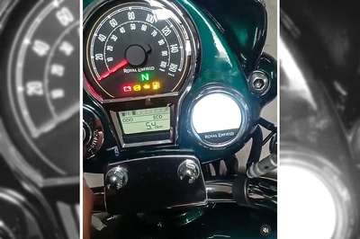 New Royal Enfield Classic 350's Instrument Cluster Leaked on Video, Gets Digital Screen and Readouts