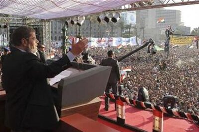 Egypt's first Islamist president Mursi sworn in