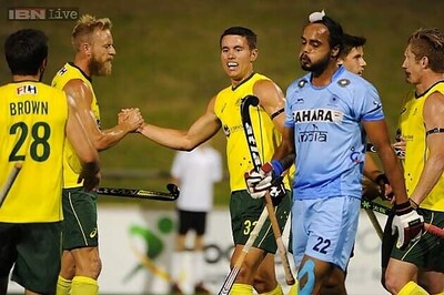 Australia thrash India 4-0 in the first hockey Test