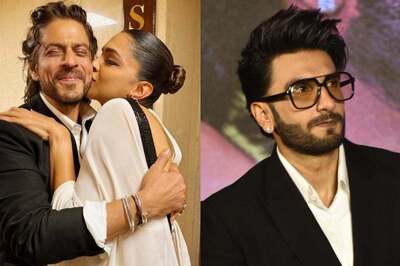 Deepika Padukone Kisses Jawan Co-Star Shah Rukh Khan In Aww-Dorable Photo; Ranveer Singh Reacts
