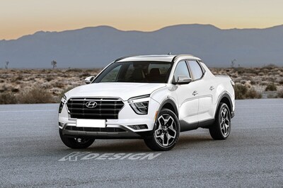 This Hyundai Creta Rendered as a Pick-up Truck Can Give the Isuzu D-Max V-Cross a Run for its Money