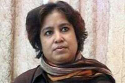 Nasreen regrets violence, denies writing article